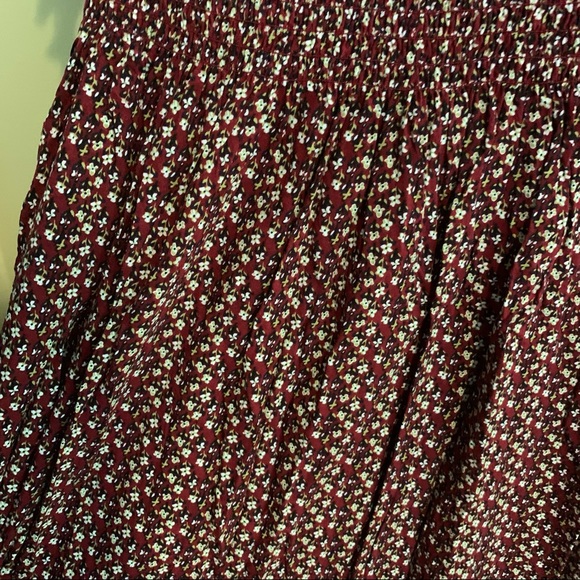 Midi Floral Smocked Dress - Picture 3 of 4